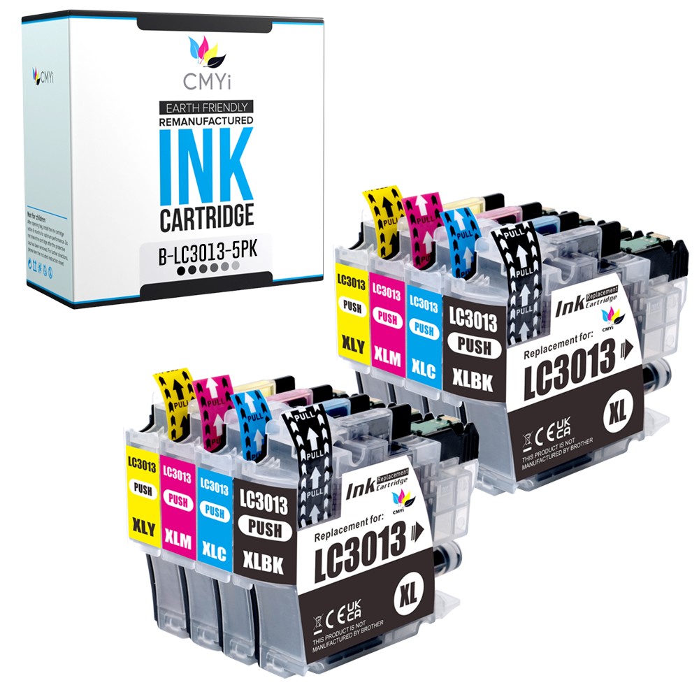 8PK Compatible CMYi LC3013 Ink Cartridges fits Brother MFC-J690DW J890DW J895DW