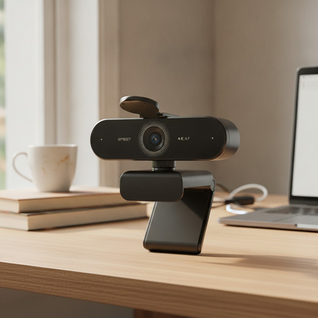 NOVA 4K Webcam for PC, Ultra 4K HD, PDAF Autofocus, Dual Omni Mics | 73° FOV,...