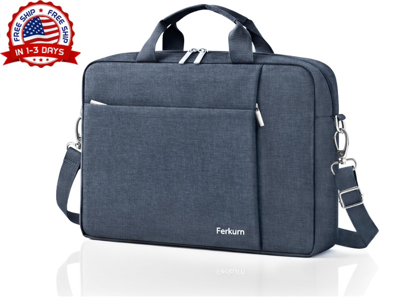 14-17.3 Inch Laptop Bag Shoulder Strap Carrying Briefcase Computer Bag Case