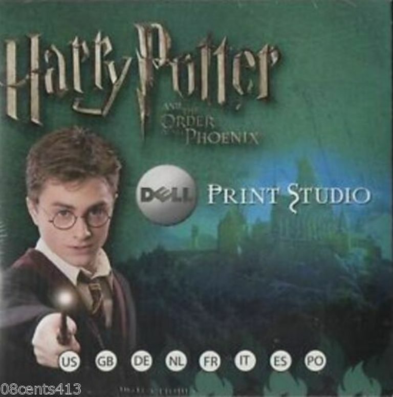 Harry Potter Order of the Phoenix Dell Print Studio (PC) Make Calendars & Cards