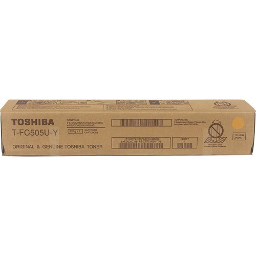 Toshiba Original High Yield Toner Cartridge - Yellow - 1 Each