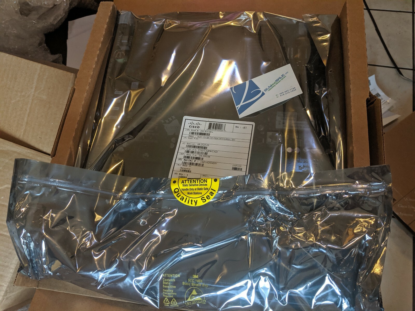 New- CISCO DS-X9148 48-Port Fibre Channel Module NOB