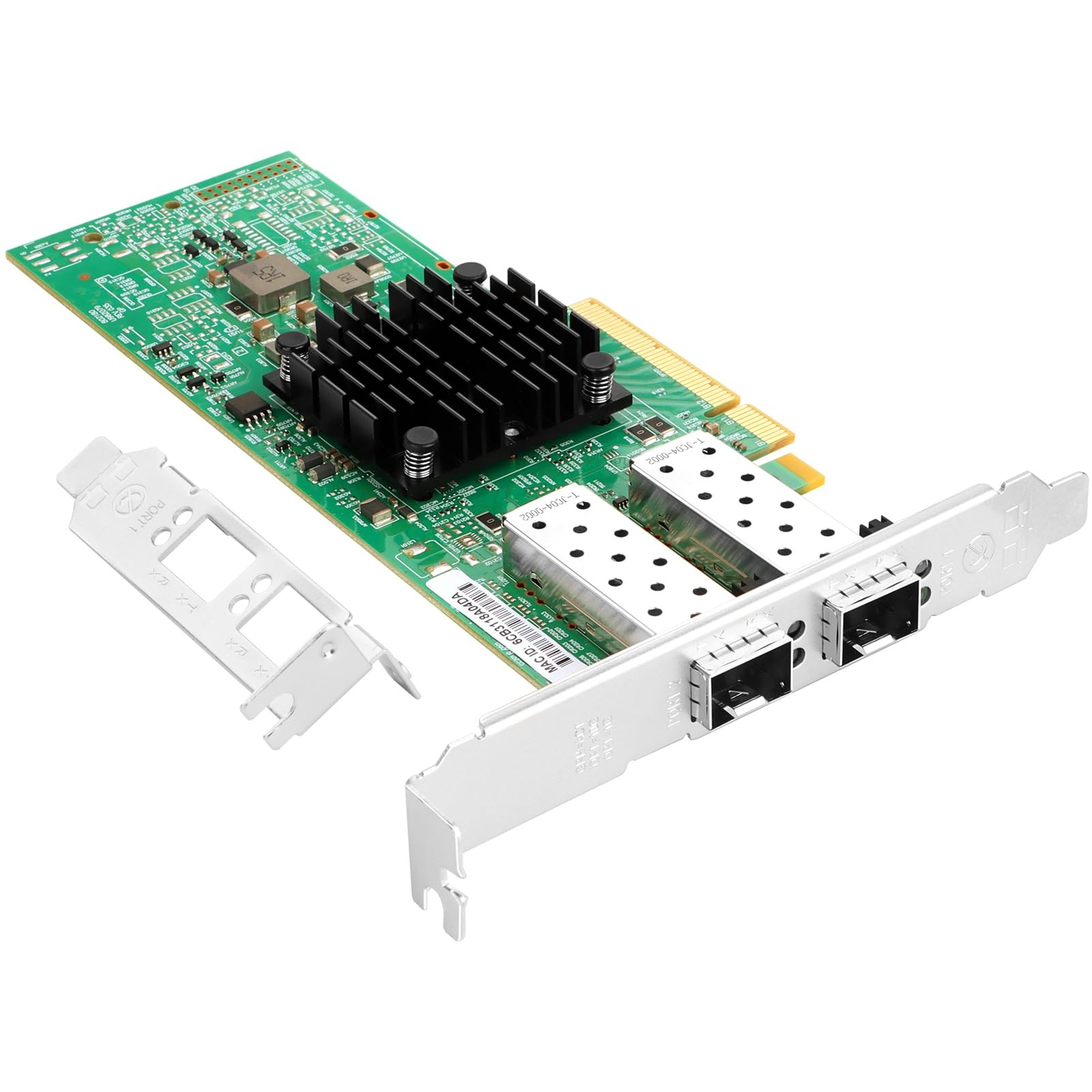 Vogzone 25Gb PCI-E NIC Network Card for Broadcom Small, BCM57414-25G-2*SFP28