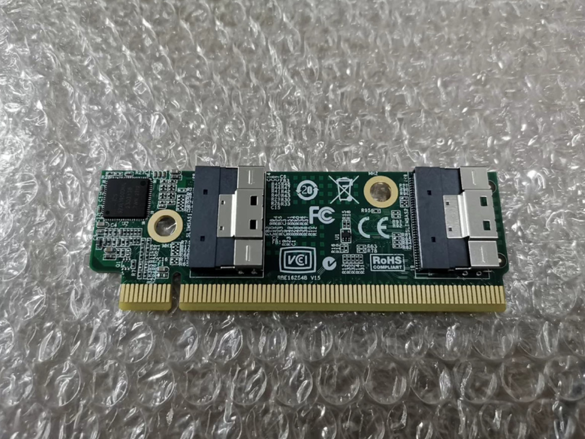 1PCS Graphics card external extension 1U PCIe 4.0 16x/8x full-speed adapter card
