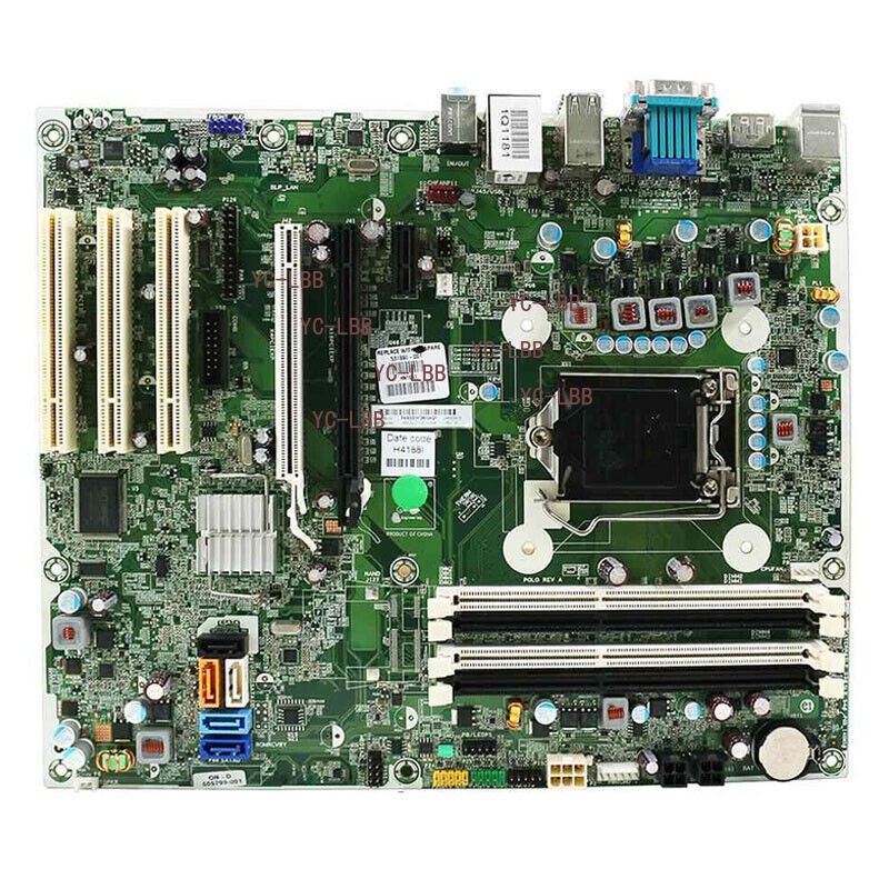 For HP 8100 8180 Elite CMT Motherboard LGA1156 DDR3 SDRAM 531990-001 505799-001