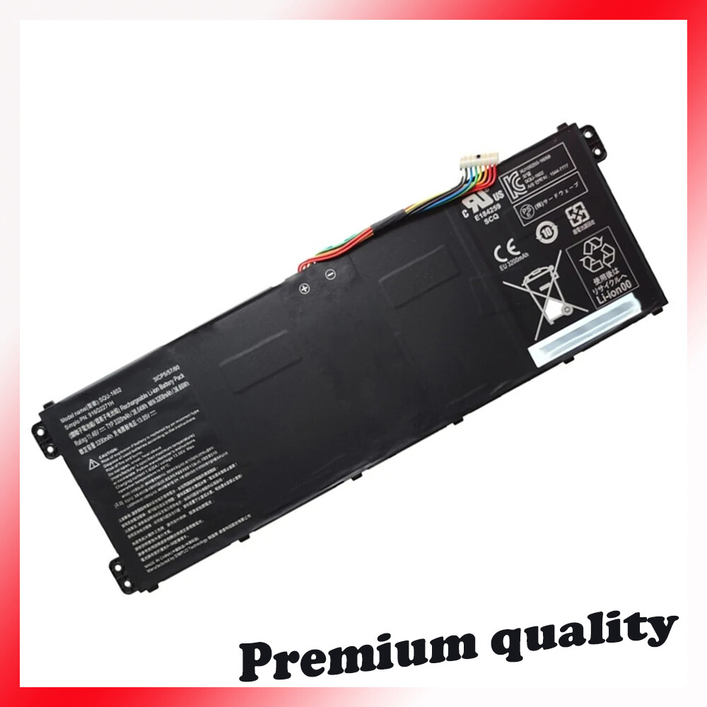 SQU-1602 Battery for Hasee X5-CP5D1 CP5E1 CP5S1 916Q2271H 3ICP5/57/80