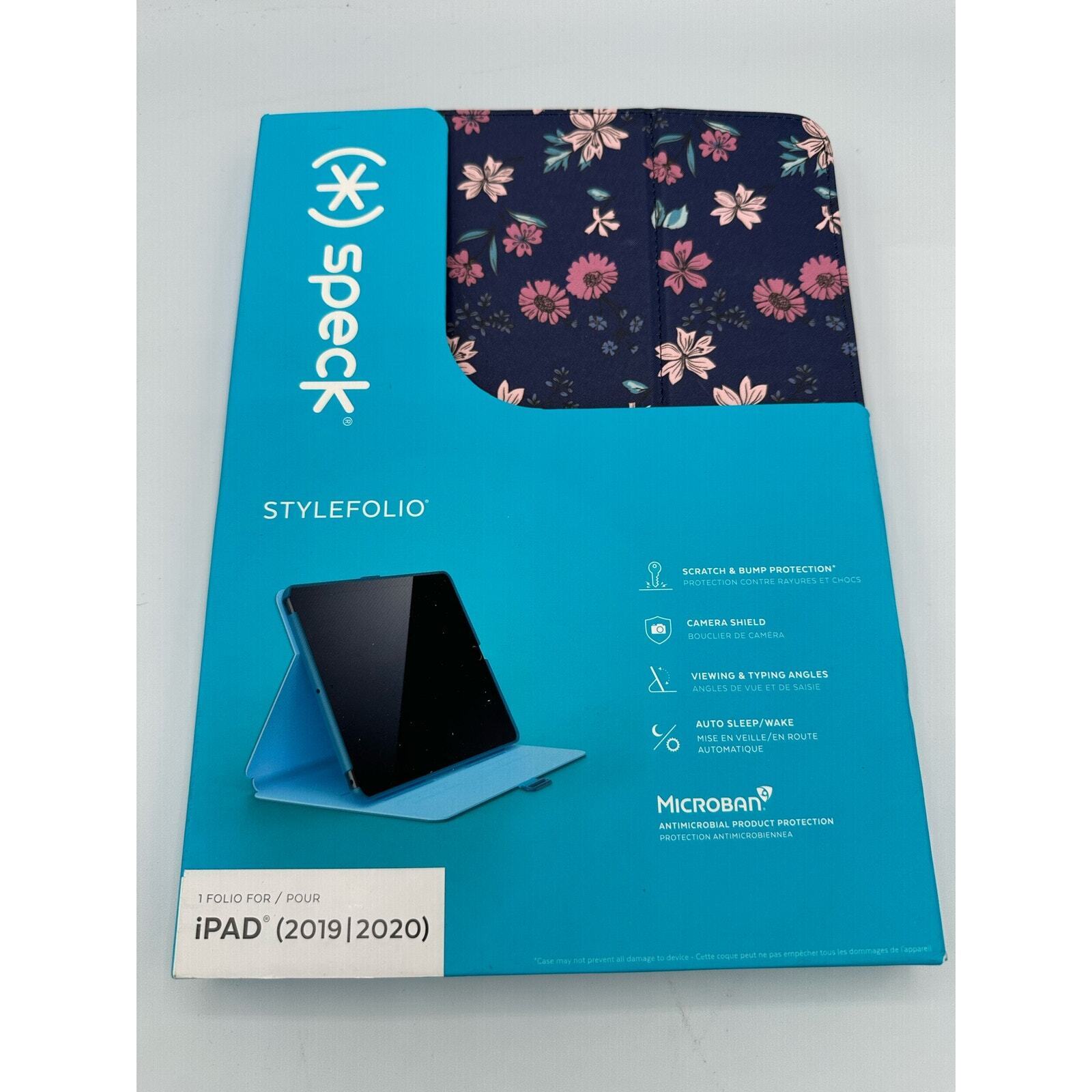 Speck IPad Case Style Folio Floral Navy 2019 2020 iPad 