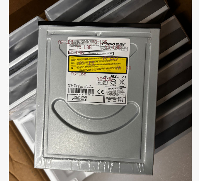Pioneer BDR-206DBK 12X Blu-ray BD-R SATA BD DVD CD Drive Burner Writer 3D Player
