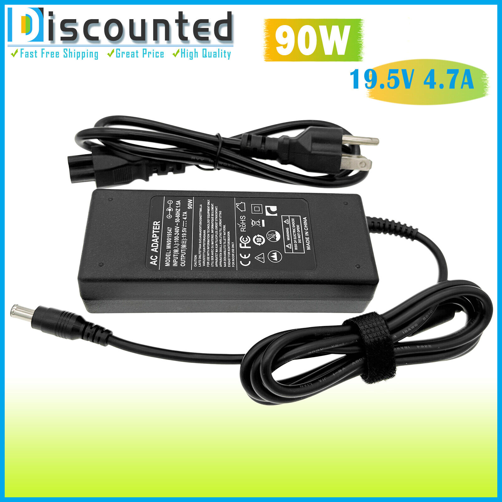 AC Adapter For LG 27GN650-B 32GN650-B 24GN650 27MP40W-B Monitor Power Supply