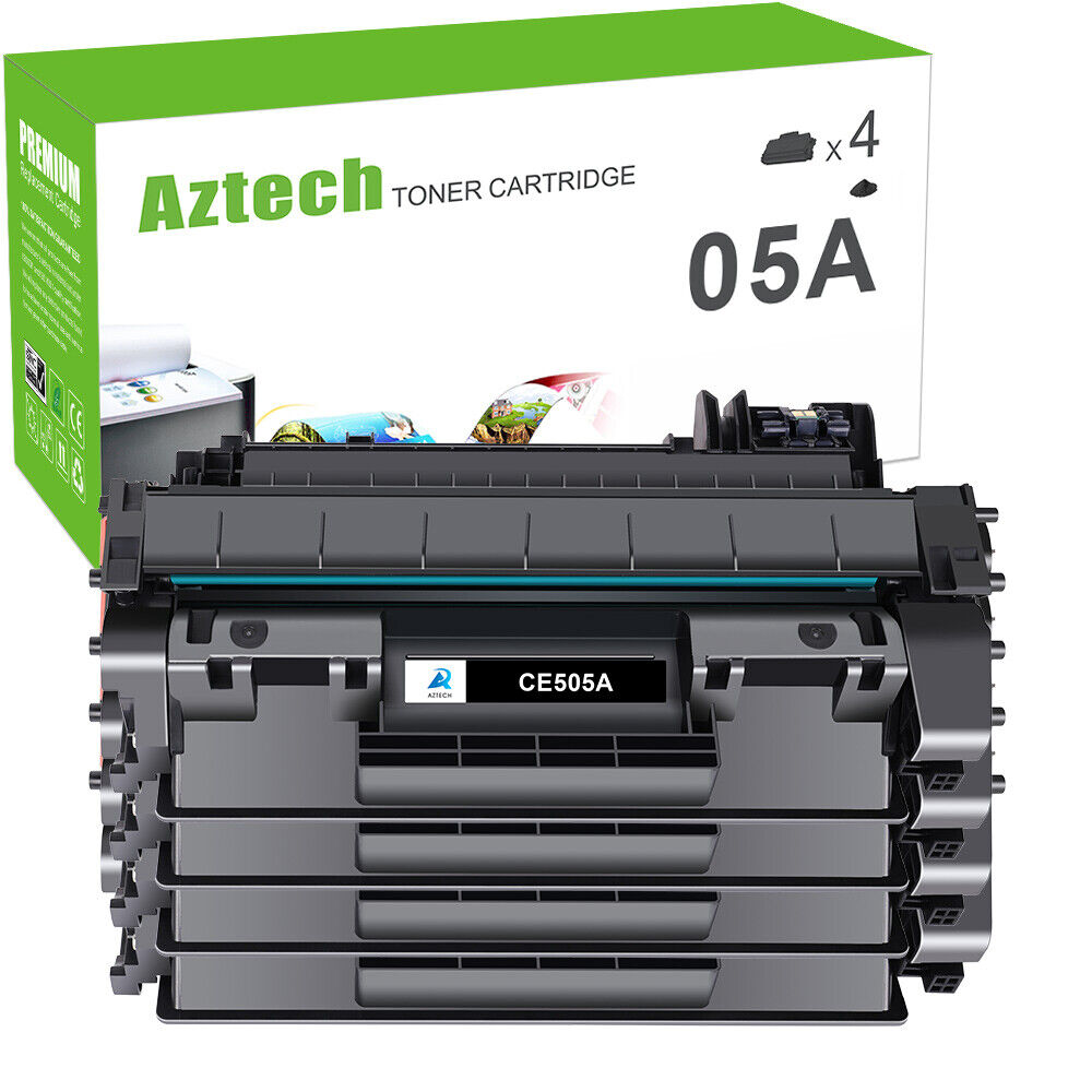 1-4PK for HP 05A CE505A Toner Cartridge LaserJet P2035 P2050 P2030 P2035 Printer