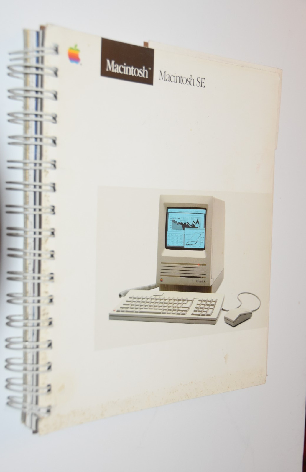 Apple Macintosh SE Mac 1987 Owners Manual User Guide Book Vintage 030-1337-A