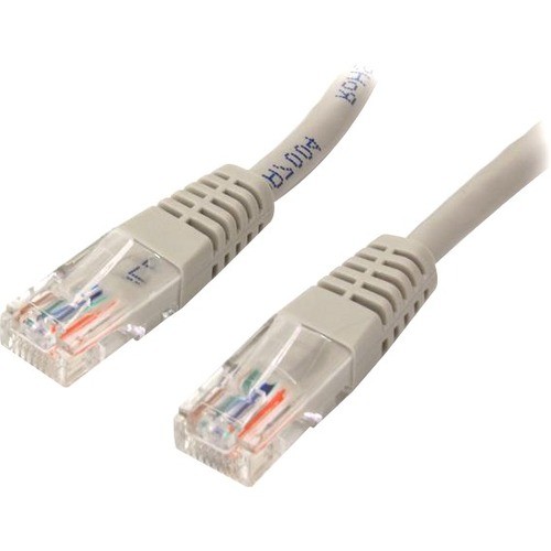 StarTech 50 ft Gray Molded Cat5e UTP Patch Cable