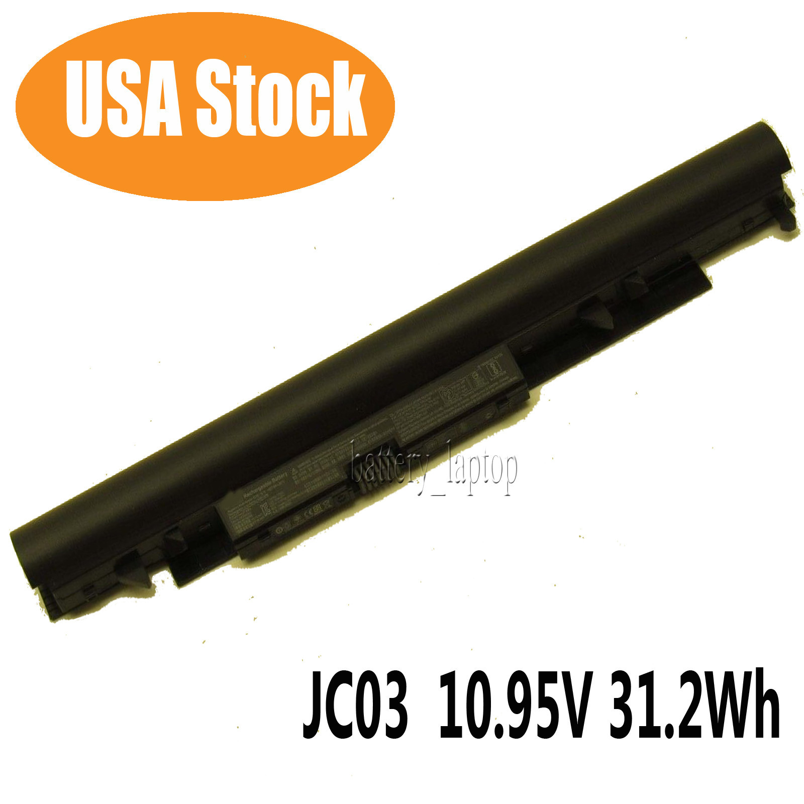 Compatible with HP 17.3" 17- bs 15-BS Battery 10.95V 3 Cell JC03 919700-850