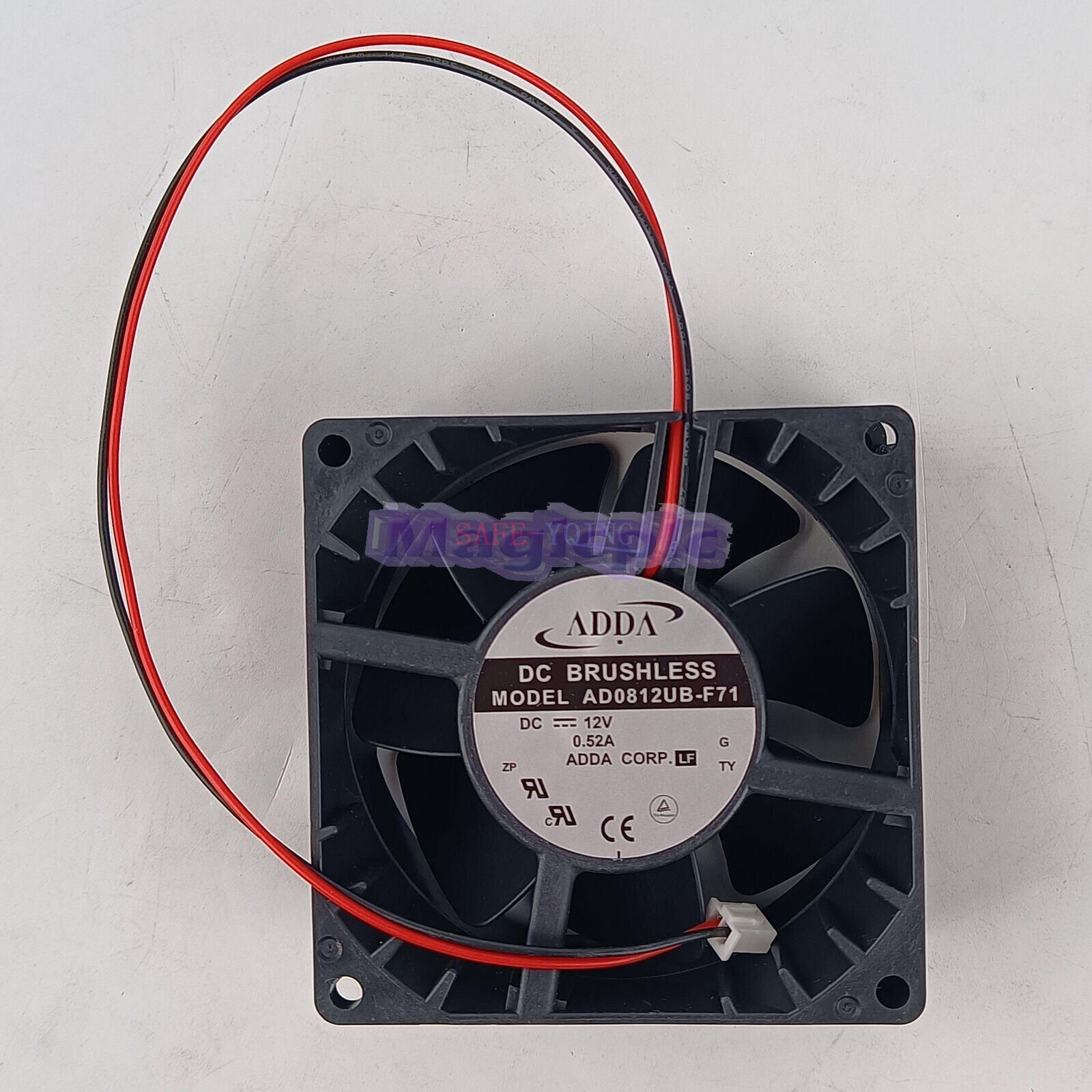 New 1PCS ADDA AD0812UB-F71 8038 12V 0.52A cooling fan