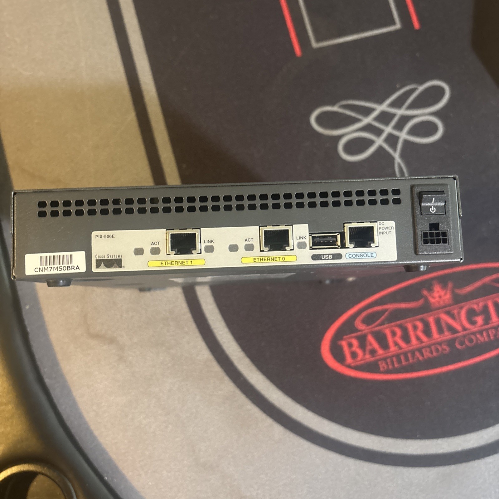 Cisco PIX 506E 6.3(4) Fast Internet Security Appliance Firewall