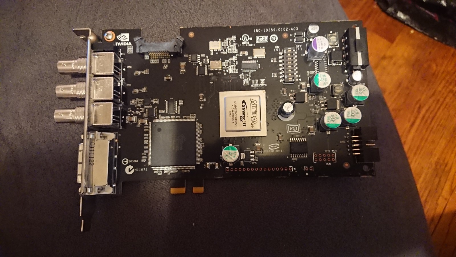 NVIDIA PNY VCQSDIOUTPUT-T Quadro Graphic to SDI Option SD HD 2K-SDI