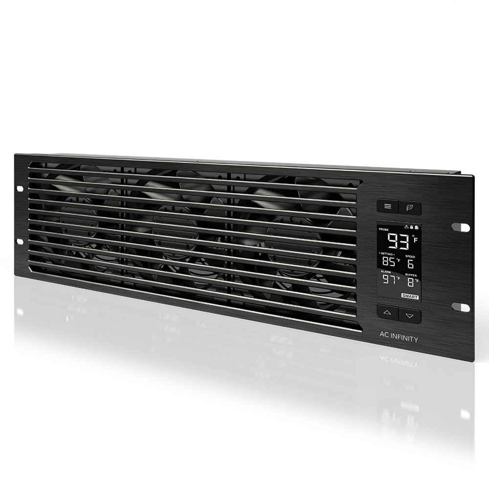 CLOUDPLATE T9-N Rack Mount Fan Panel 3U Intake Airflow |