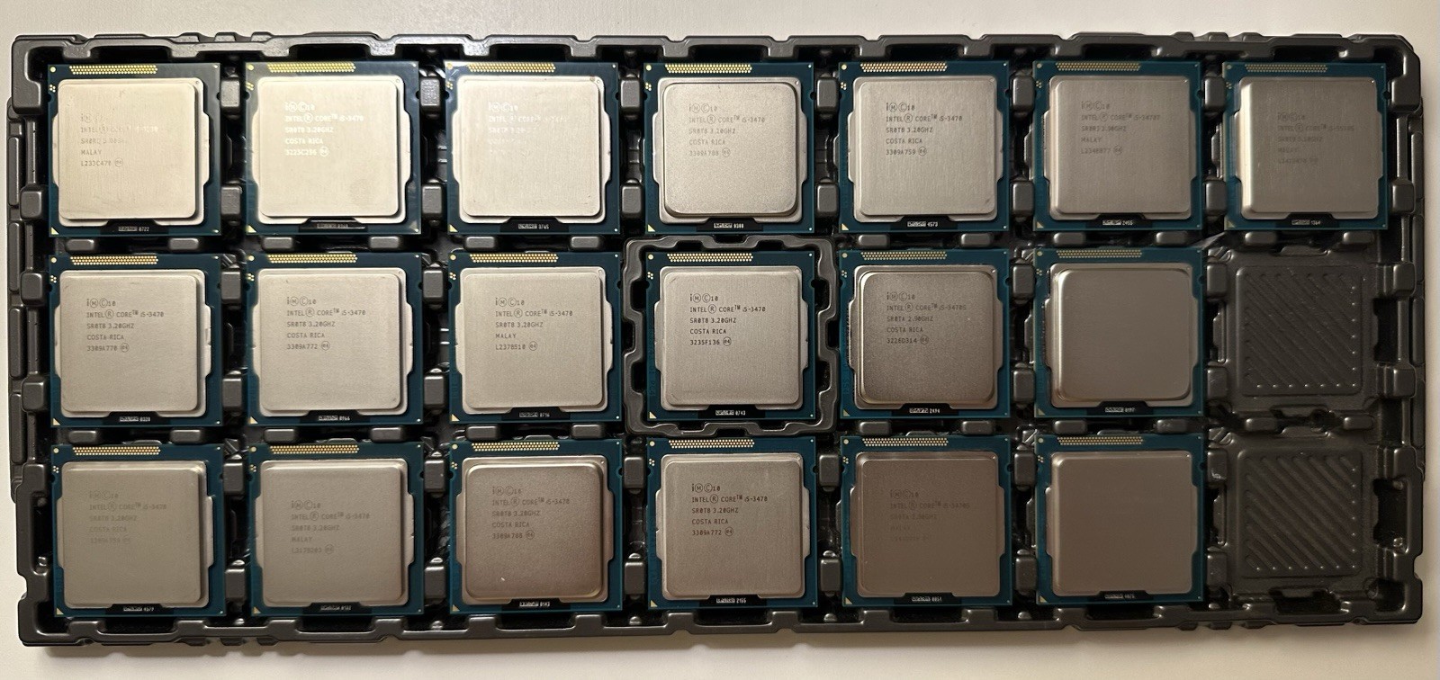 Lot of 19 Mixed Intel Core i5 Processors