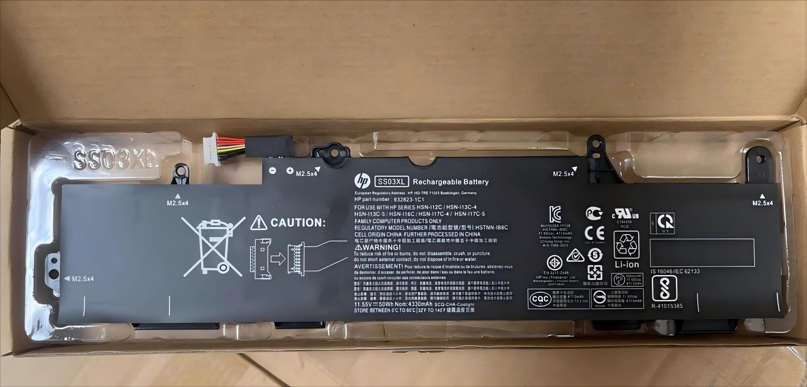 50WH Genuine SS03XL Battery HP EliteBook 840 G5 G6 730 735 740 G5 933321-855 NEW