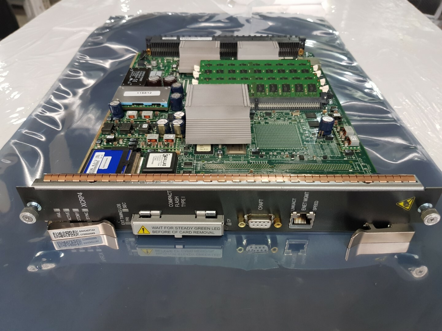 Ericsson Redback ROA1283204/1 XCRP4 SOUCAEPTAA Cross Connect 4 Base Smart Edge