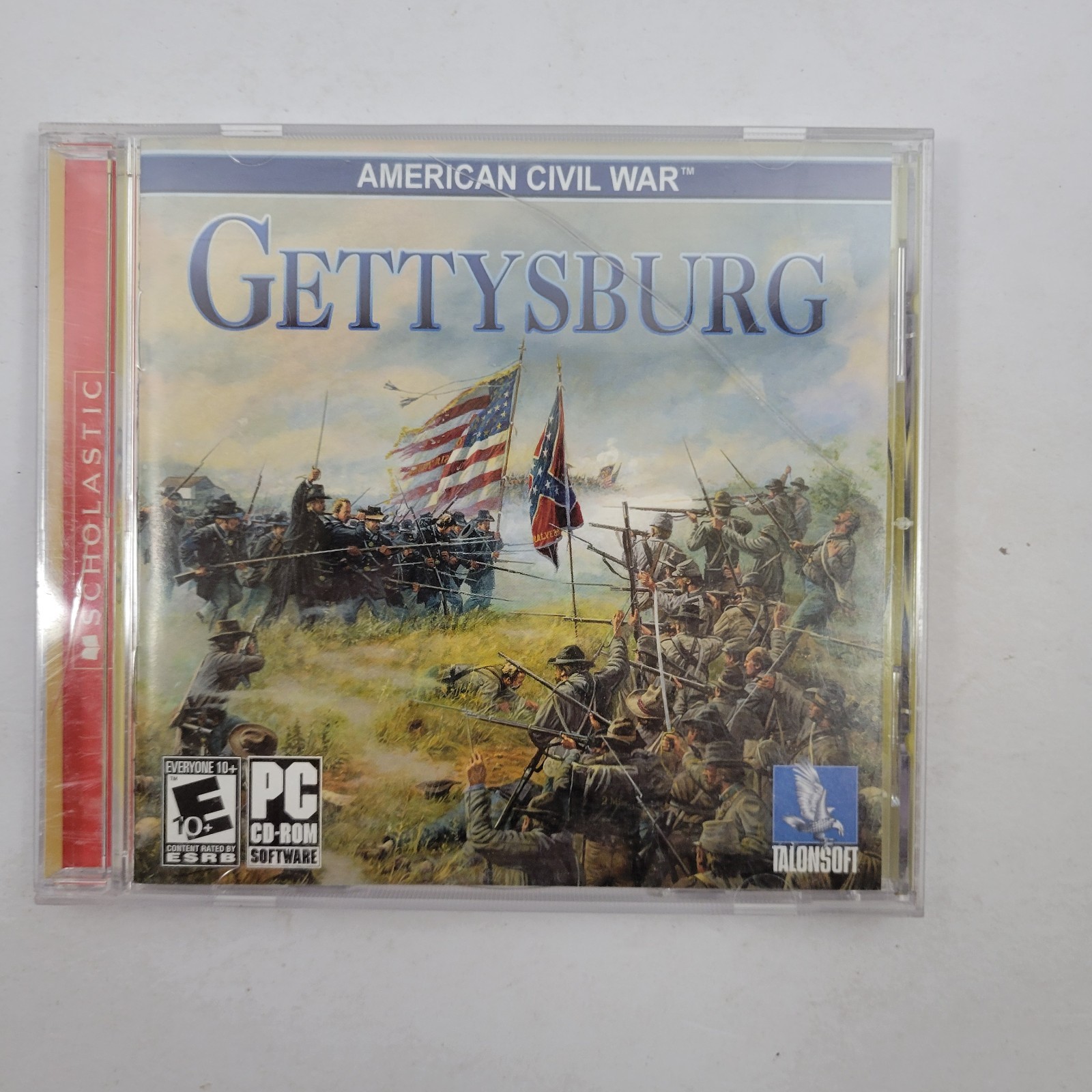 American Civil War Gettysburg Scholastic Talonsoft PC CD-ROM Game