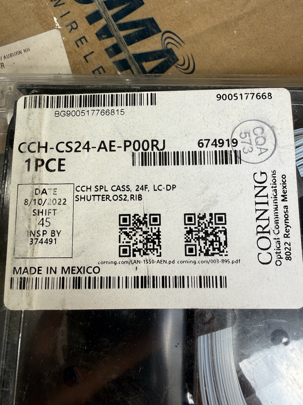 Corning CCH-CS24-AE-P00RJ