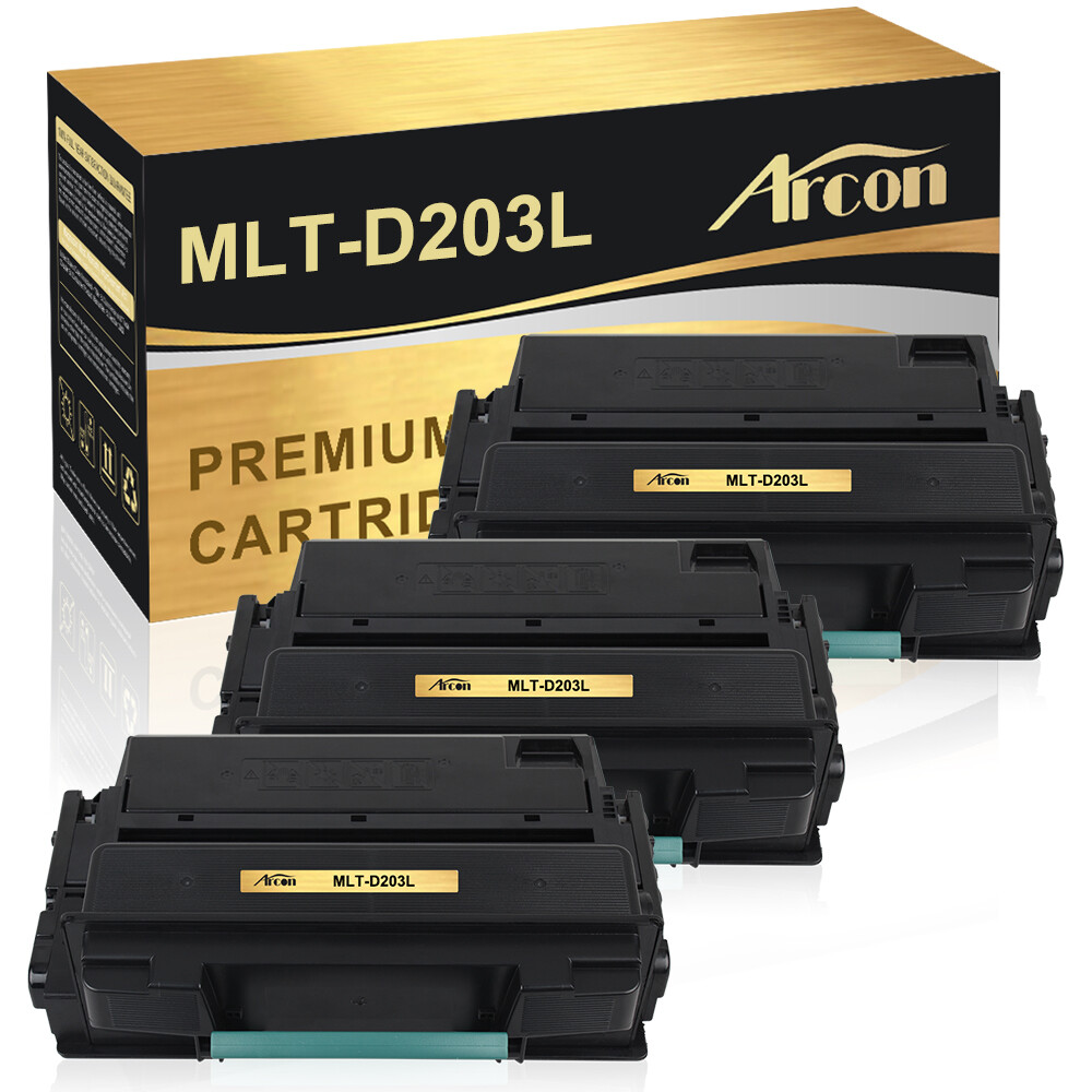 3pk MLTD203L Toner Cartridge For Samsung 203L Pro Xpress M3870FW M4020ND M3370FD