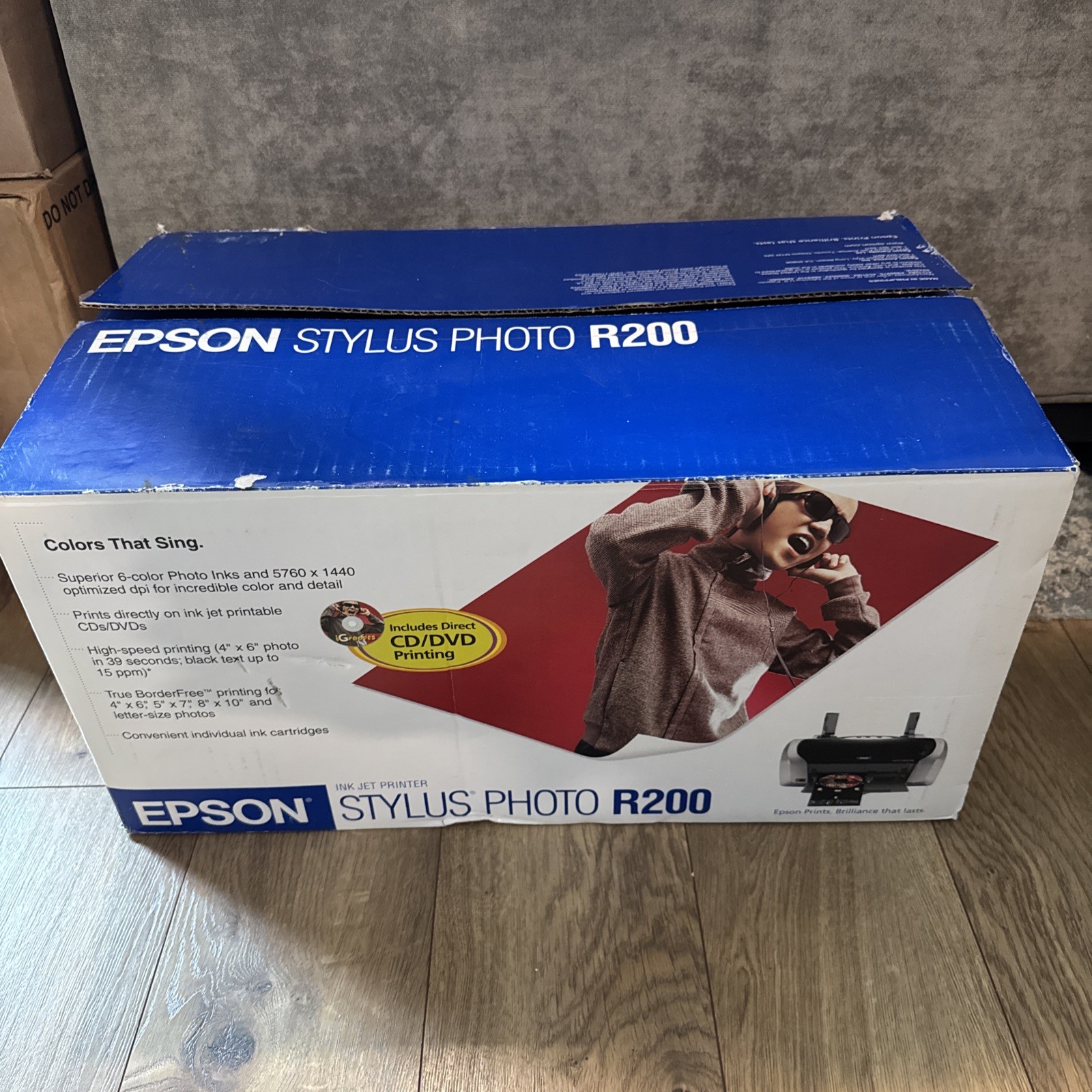 Epson Stylus R200 Digital Photo Inkjet Printer Open Box