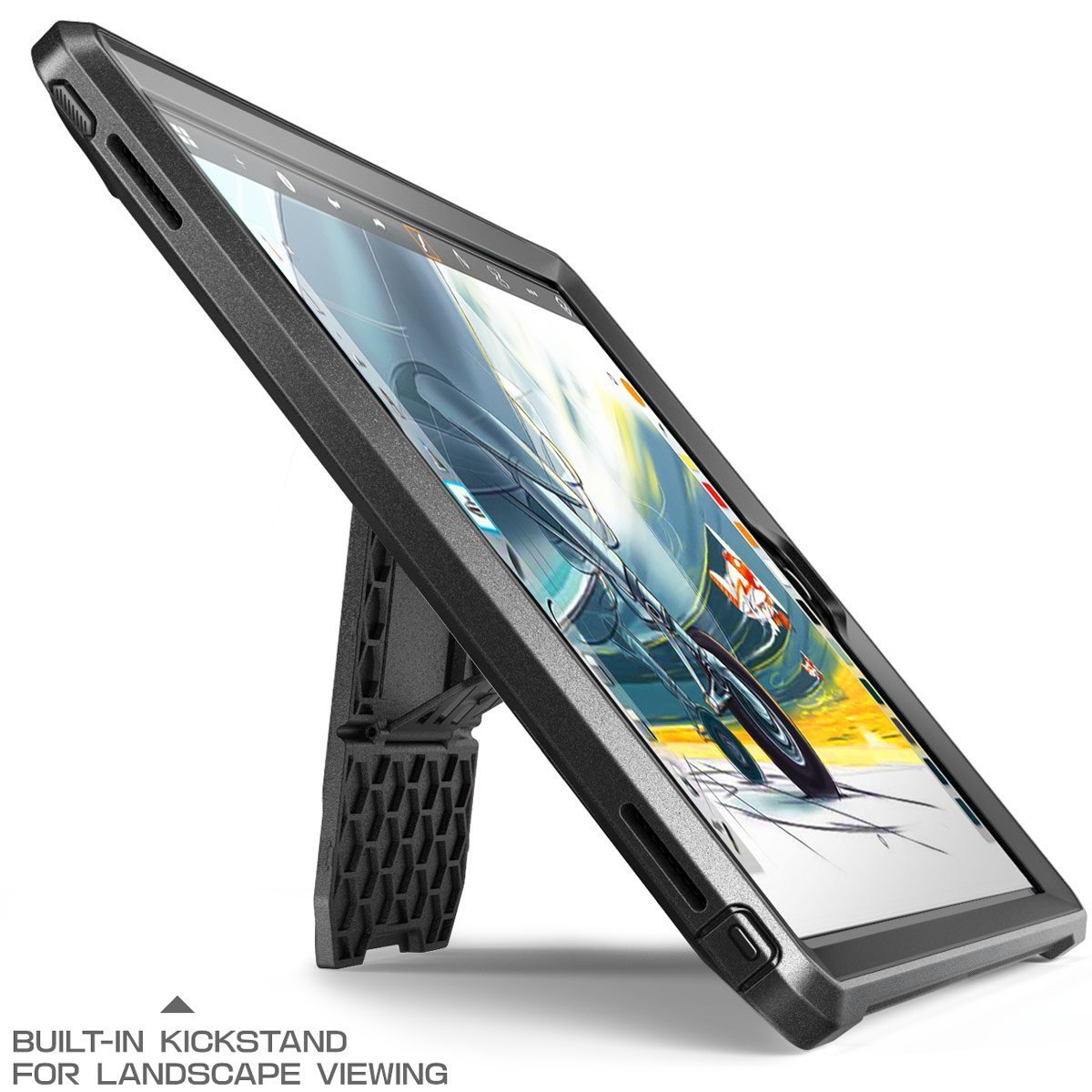 For iPad 9.7 inch, Genuine SUPCASE Dual Layer w/ Screen Case w/ Kickstand Cover