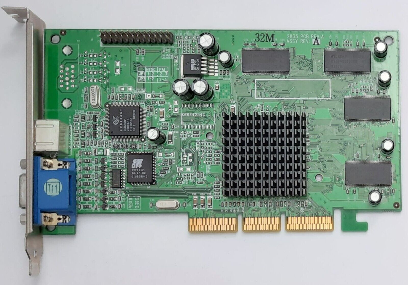 Leadtek Winfast LRI2835 AGP Graphics Card (Nvidia GeForce2 MX, 32MB, Retro, 2001)