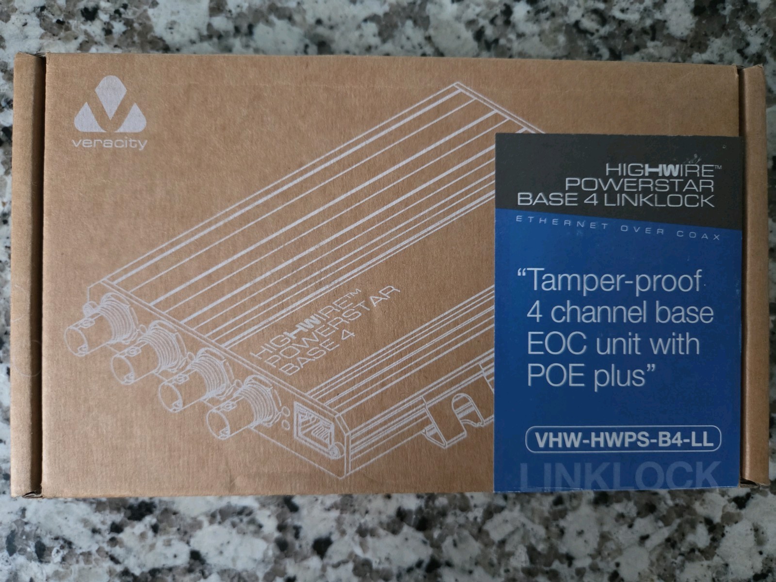 Veracity High Wire VHW-HWPS-B4-LL *NEW/OPEN BOX- DOES NOT INCLUDE POWER SUPPLY*