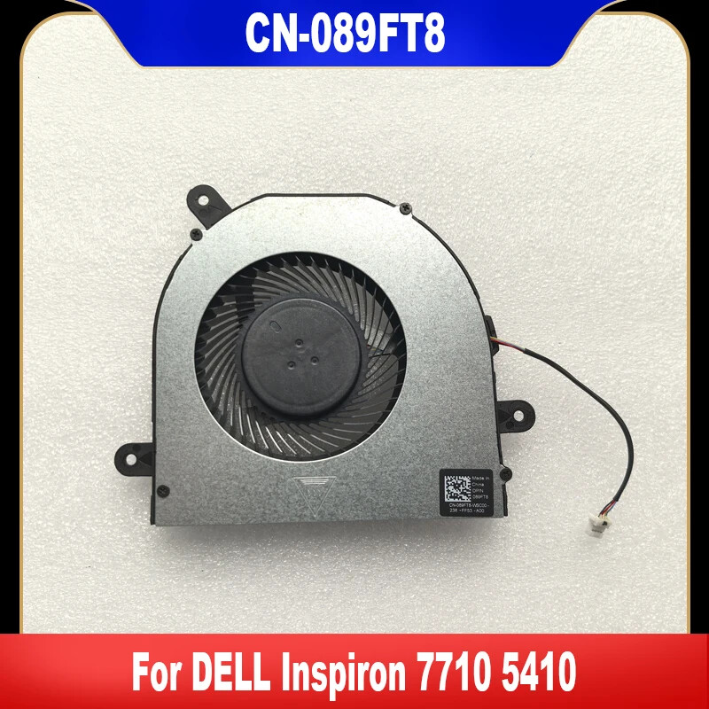 089FT8 For Dell Inspiron 7710 5410 Cooling Fan 89FT8 CN-089FT8 Cooler Fan