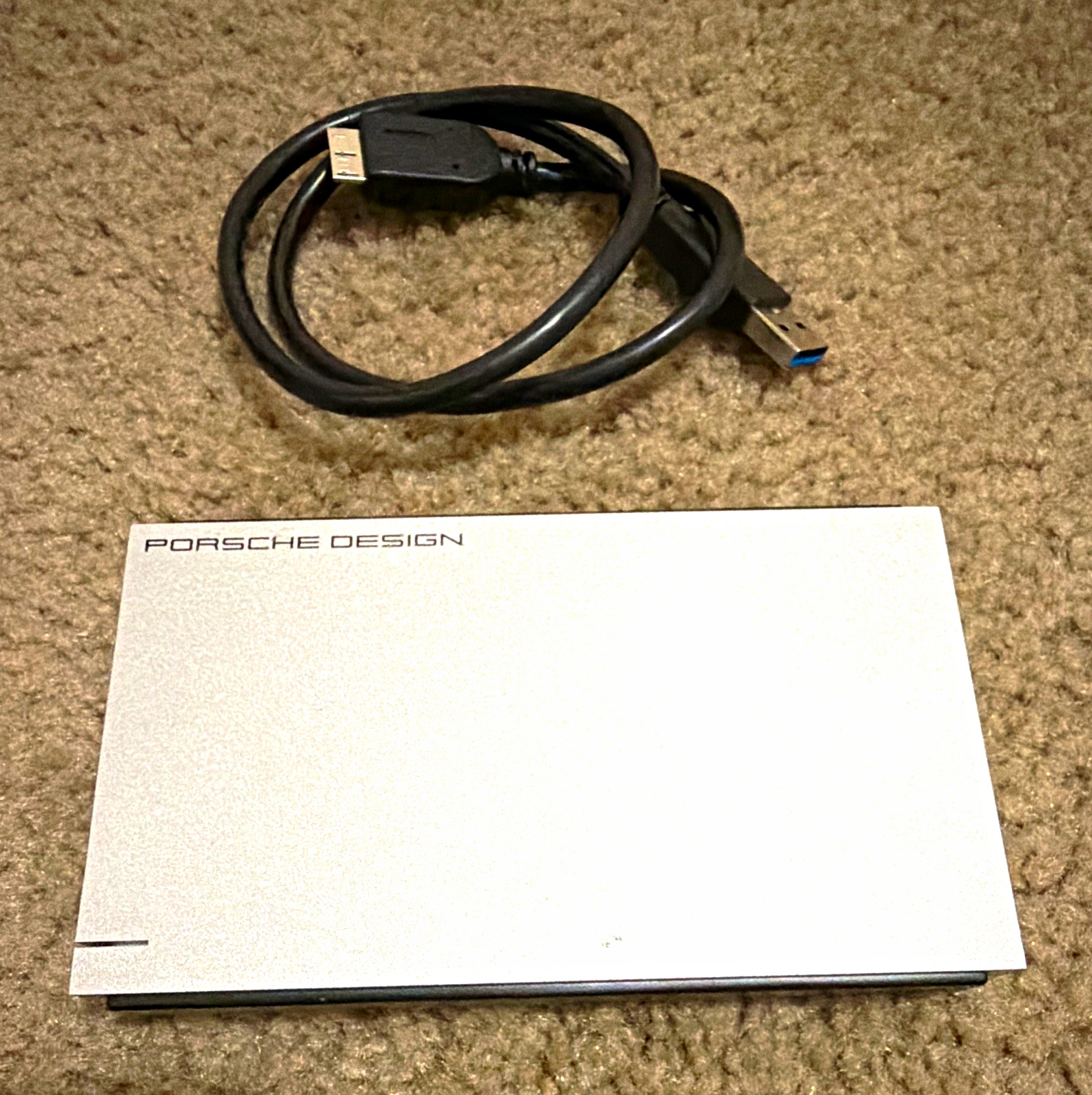 LaCie Porsche Design External Drive USB 3.0 USB/Thunderbolt Silver AR25U3
