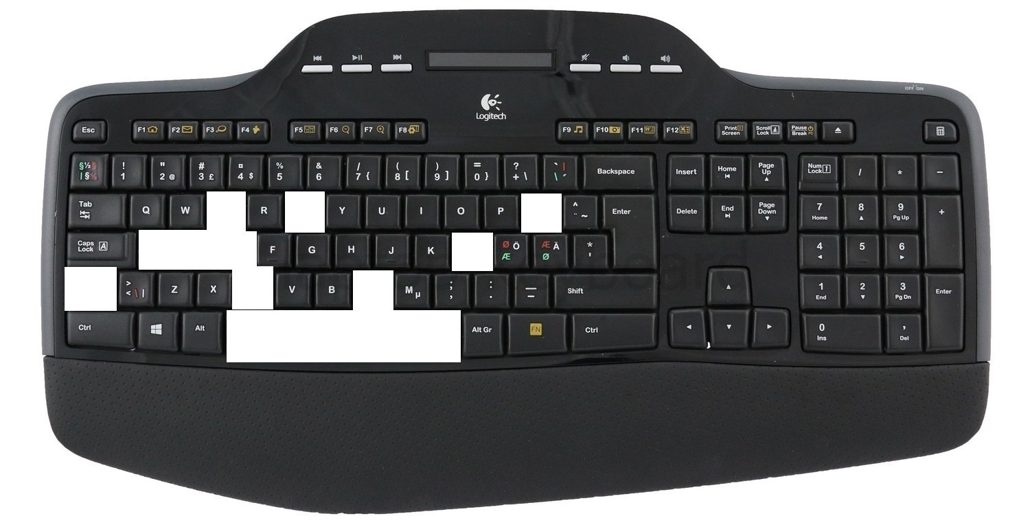 ST22 Replacement key for keyboard Logitech MK700 MK710 Y-R0006 820-002967