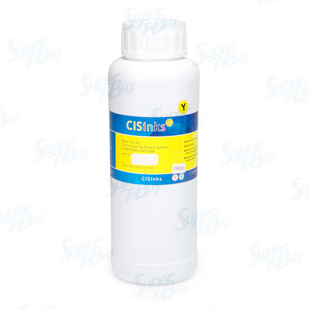 500ML Large Yellow Refill Ink Bottle alternative for Artisan 1410 1430