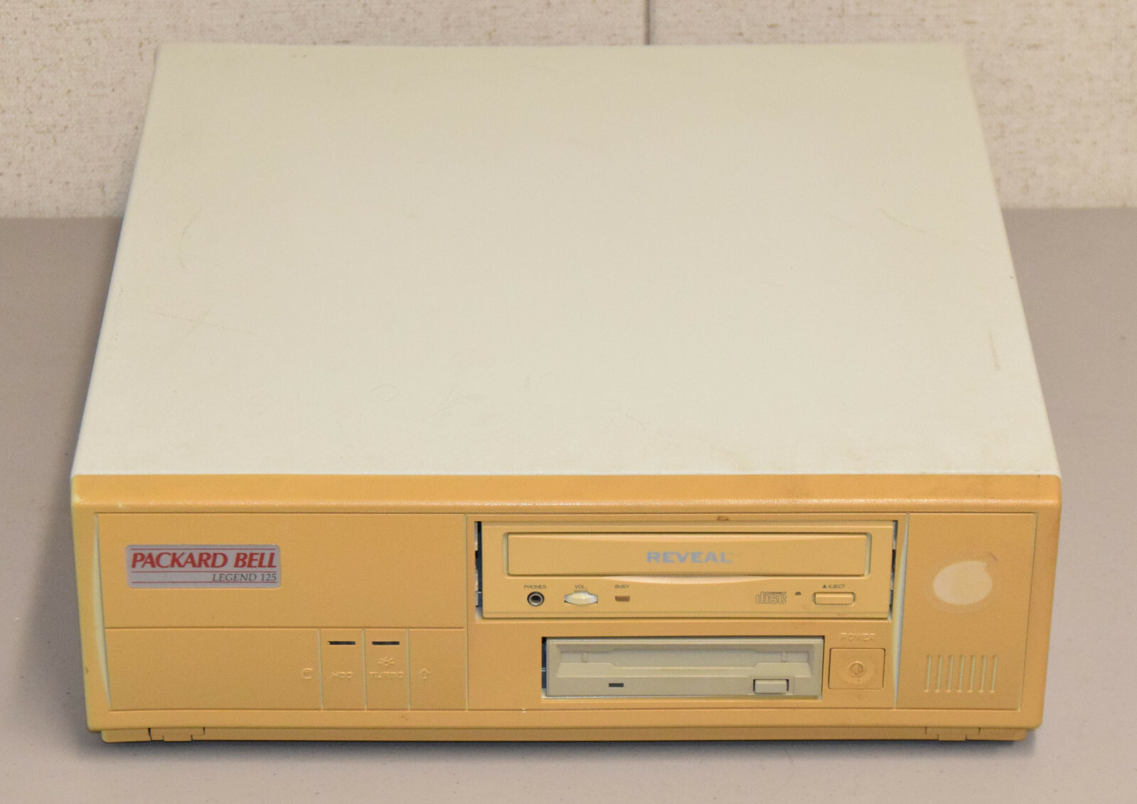 DEAD Packard Bell Legend 125 PB411A Intel 486 SX ISA CD-ROM 3.5" Floppy