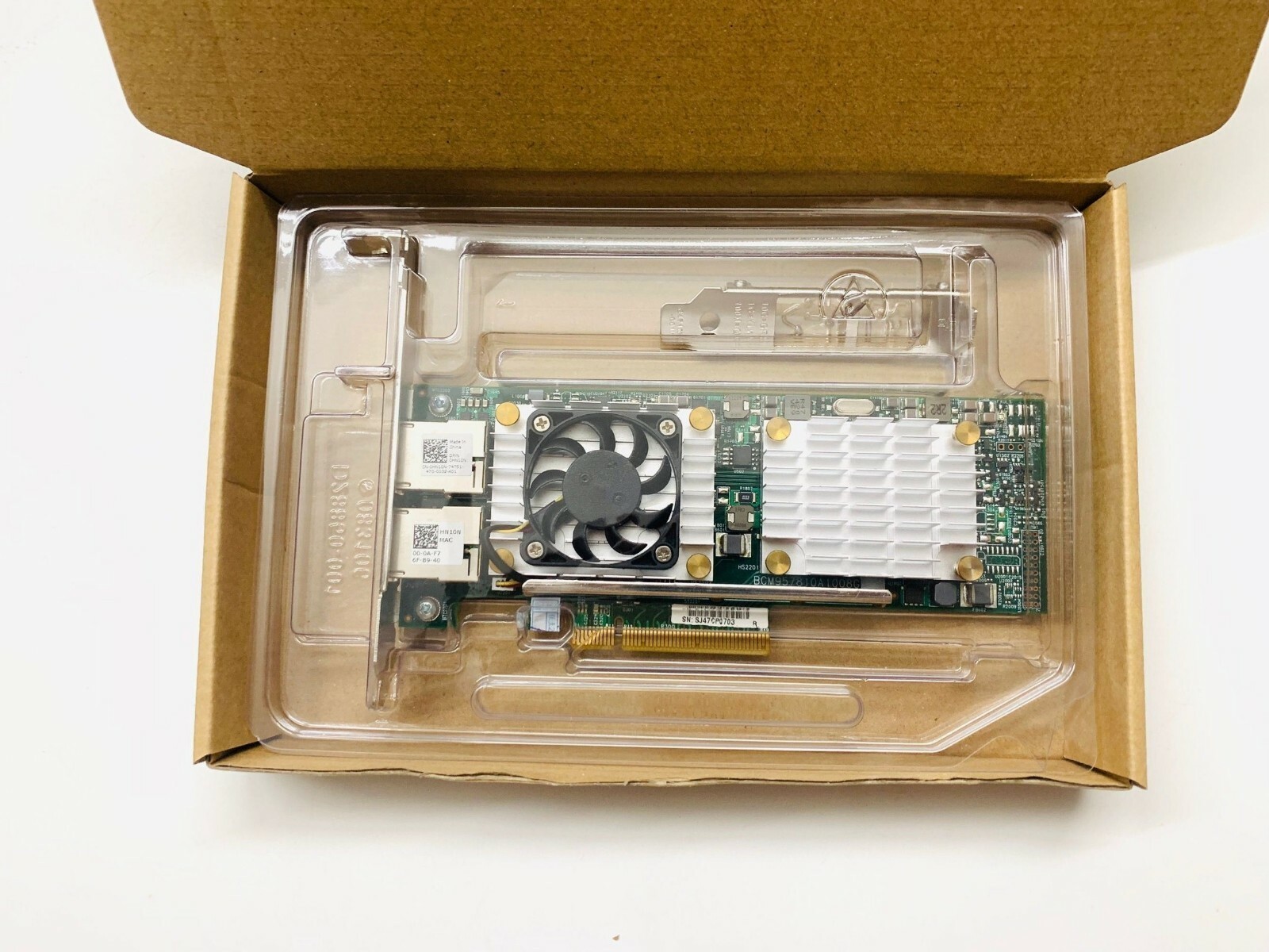 For Dell W1GCR HN10N Broadcom 57810S Dual Port 10GBASE-T Network Adapter