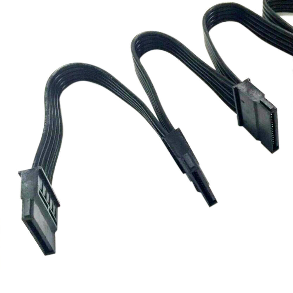 PCI-E 6Pin 1 Male to 4 SATA Modular Power Supply Cable Corsair RM850 RM1000 USA