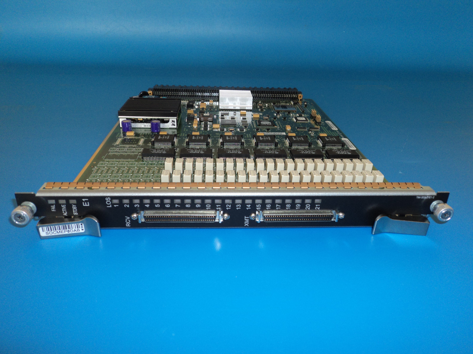 Redback Networks SmartEdge 800 - TIM-SE8-21E1-2 - 908-0360 - SOCMEP0DAB - NEW