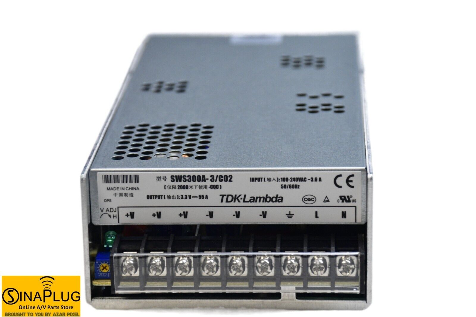 TDK LAMBDA SWS300A-3/CO2 Switching Power Supply 3.3Volts 55Amps