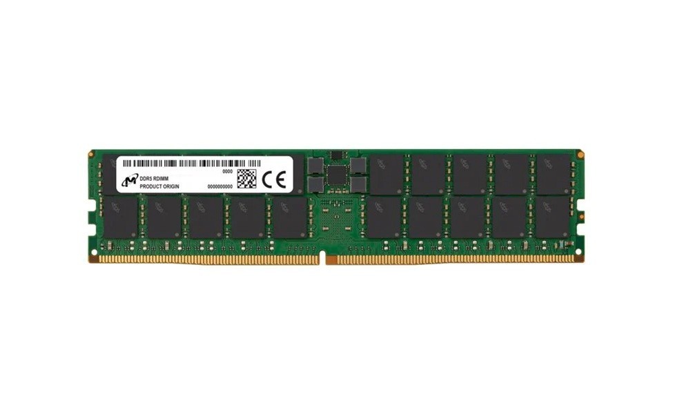 Micron MTC40F2047S1RC56BB2R 128GB 5600MHz DDR5 RDIMM Memory Module