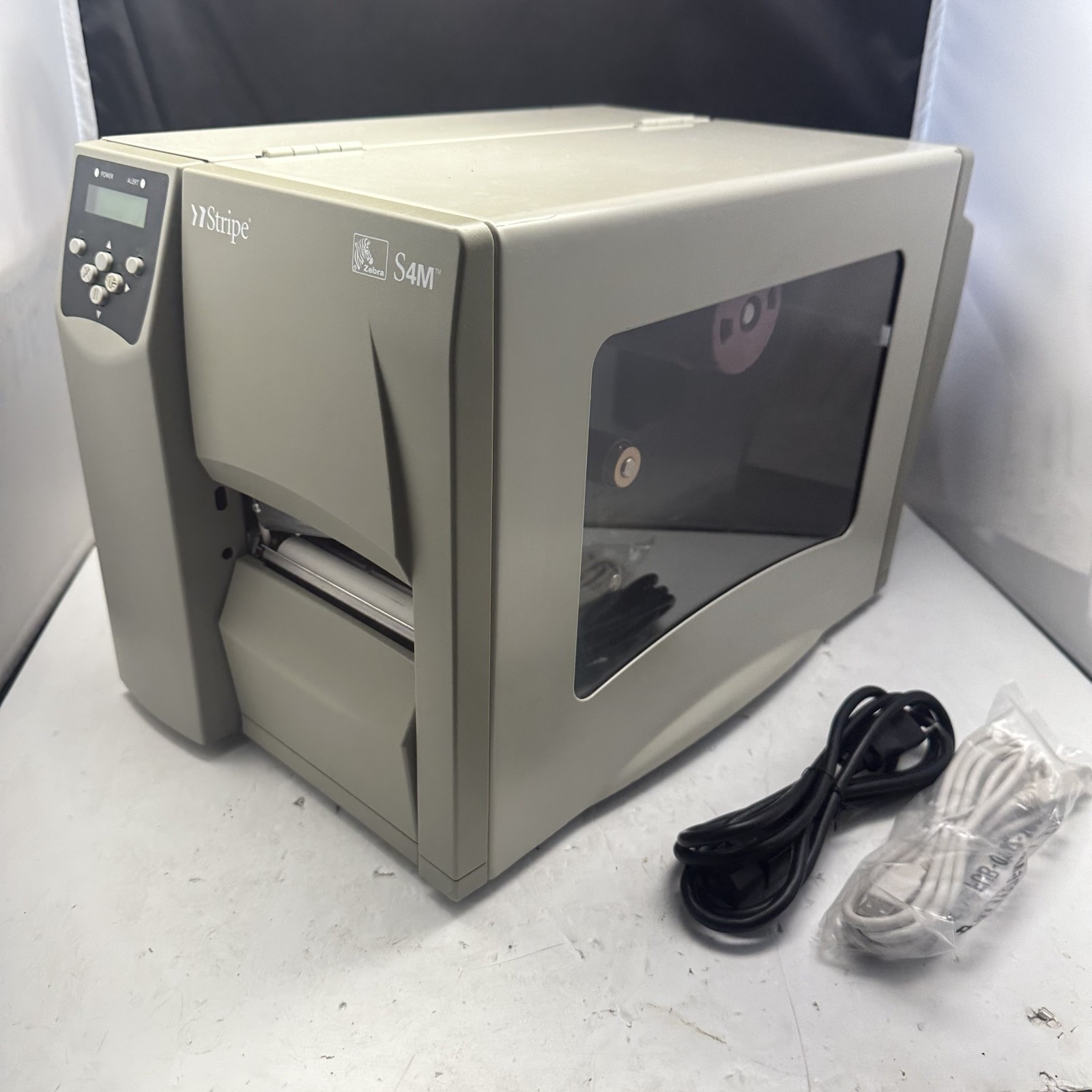 Zebra S4M Thermal Barcode Label Printer USB Ethernet Thermal Tarnsfer