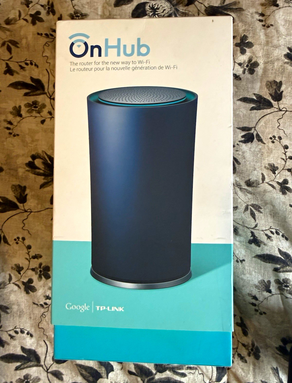 Google OnHub AC1900 Dual-Band Wireless Router Blue Ethernet USB 3.0 TGR1900