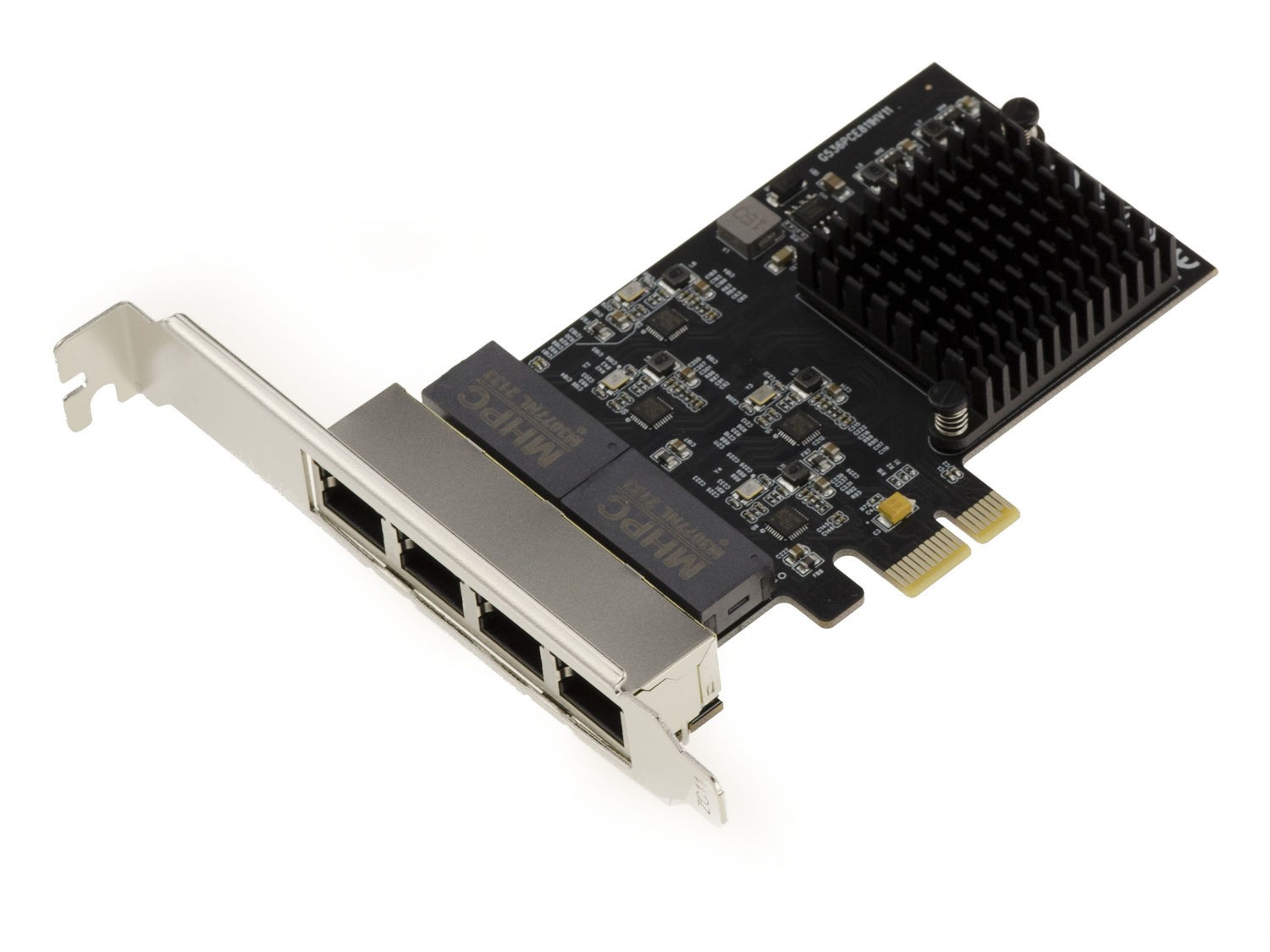 PCIe 4 Ports LAN RJ45 Gigabit Ethernet 10 100 1000 Mbps Chipset REALTEK RTL8111H