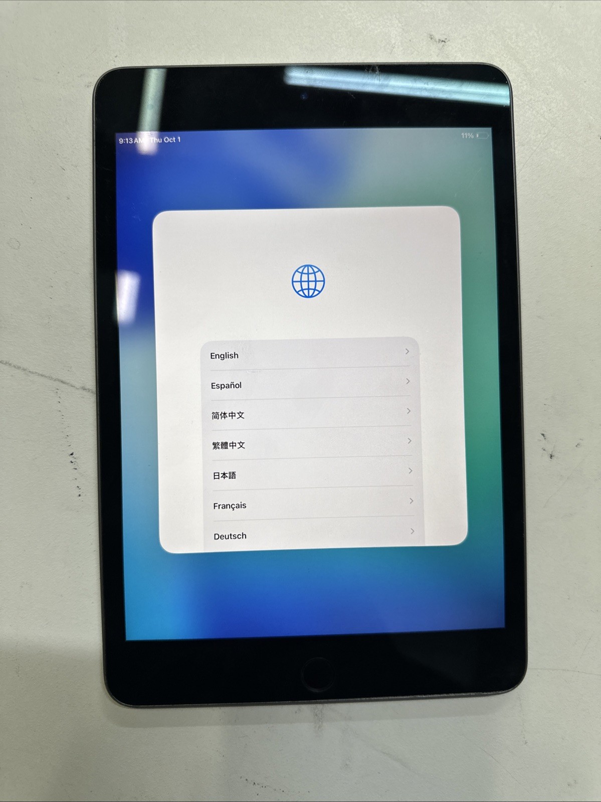 Apple iPad mini (5th Generation) A2133 64 GB, Wi-Fi, 7.9 in - Space Gray