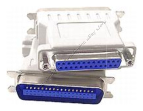 Lot10 DB25 pin Female~Centronics 36c Male Parallel/Printer cable/cord Adapter$SH