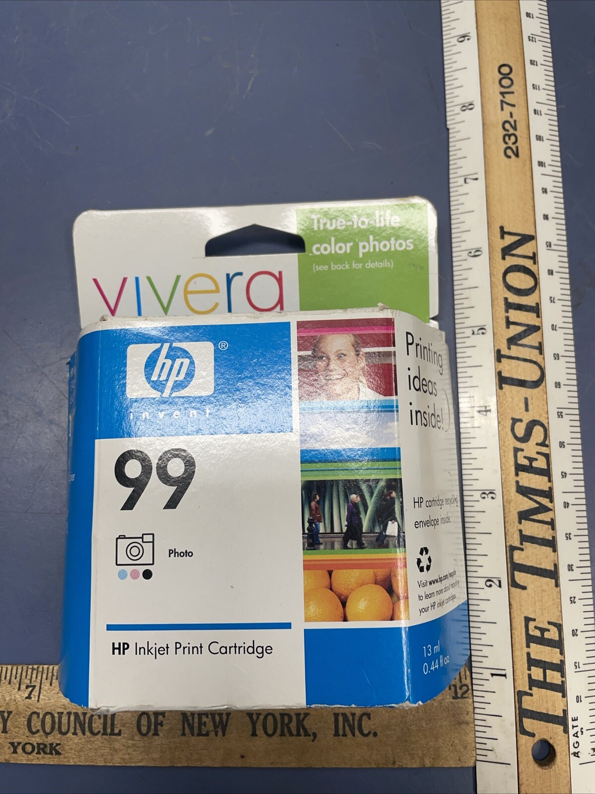 HP Vivera 99 Photo Ink Cartridge Inkjet Printer Genuine Exp. 04/2006