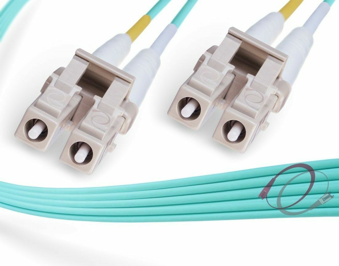 OM4 LC-LC 40/100G 50/125 Multimode Duplex Fiber Cable - 25 Meter NEW
