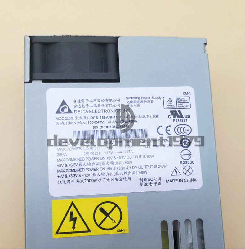 1Pcs DPS-250AB-44D 1U Flex-ATX Switching Power Supply 250W 8+12+20Pin