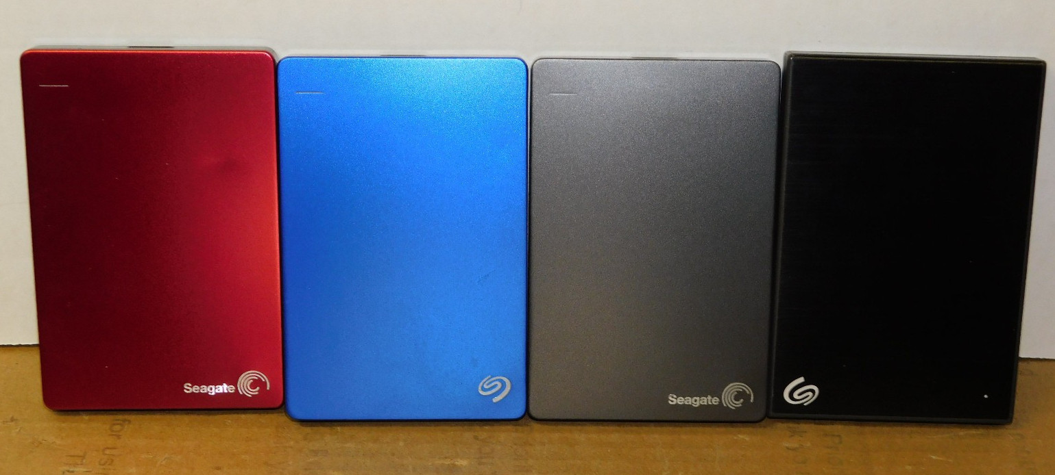 4 Seagate Backup Plus Slim 2TB External (SRD00F1 ) Hard Drives USB 3.0 #2